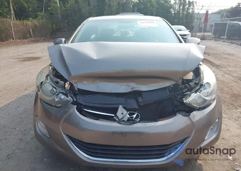 2013 Hyundai Elantra Gls из США, поврежденный, VIN 5NPDH4AE0DH247460